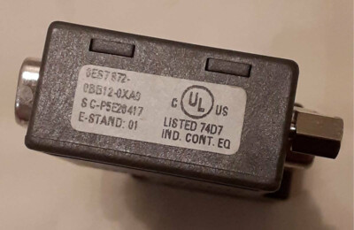 SIEMENS 6ES7972-0BB12-0XA0 Connection plug for PROFIBUS NEW. Free Shipping.