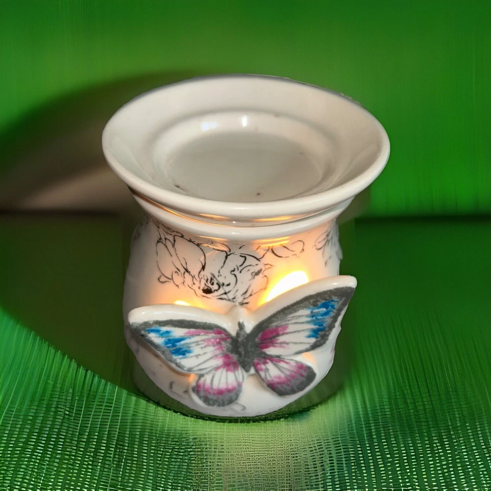 Intertek wax / Tart Burner 3d Butterfly Floral Electric Model Sc-507 - Image 2 of 4