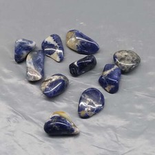 10 x - Sodalite Pure Blue Tumble Stones