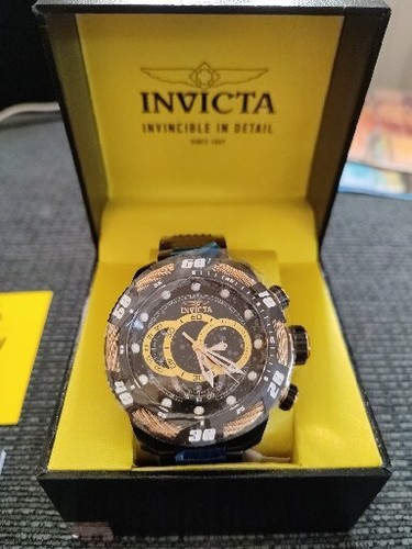 Invicta Bolt Japan Chronograph 28009 TRITNITE Nautical 100M Water Resistant NEW - Picture 14 of 16