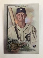 2022 Allen & Ginter Base Silver Hot Box #235 Spencer Torkelson RC-Detroit Tigers