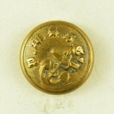 1890s Pacific Mail Steamship Crew Company Uniform Button Original G4CT