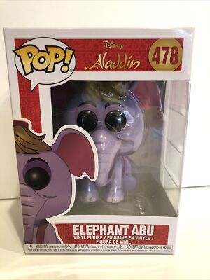 ALADDIN Disney Funko POP! “ELEPHANT ABU” #478 - Vinyl Figure (NIB