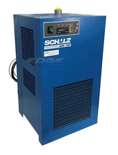 SCHULZ 150 CFM REFRIGERATED COMPRESSED AIR DRYER, 30HP & 40HP COMPRESSORS, 115V