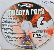 477-6R  MODERN ROCK    1 DISC CHARTBUSTER KARAOKE LOT VA