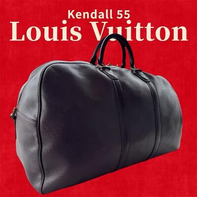 louis vuitton kendall 55 GM Tasche - Vintage Bordeaux - Taiga Leder -Sammler