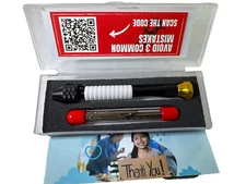 Pin Vise Jewelry Hand Drill Manual w/ Micro Bits Precision CRAFT911 Rotary Tool