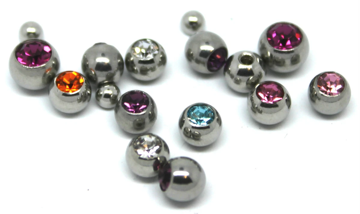 Replacement belly bar balls sale