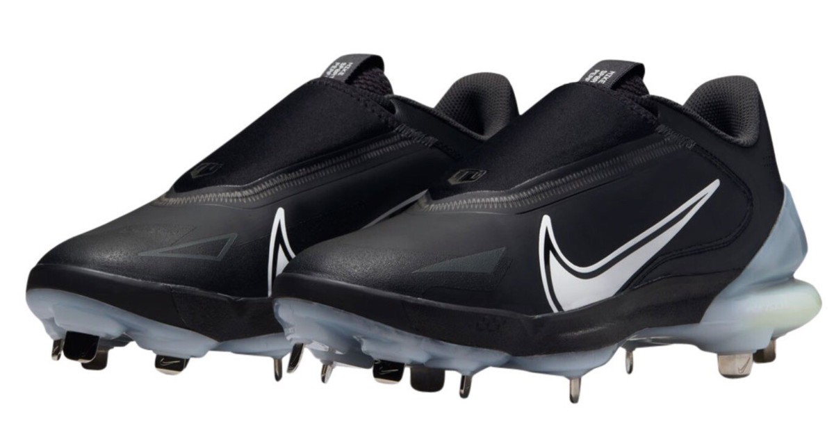 Nike Force Zoom Trout 8 Pro Metal Baseball Cleats Black CZ5915-010