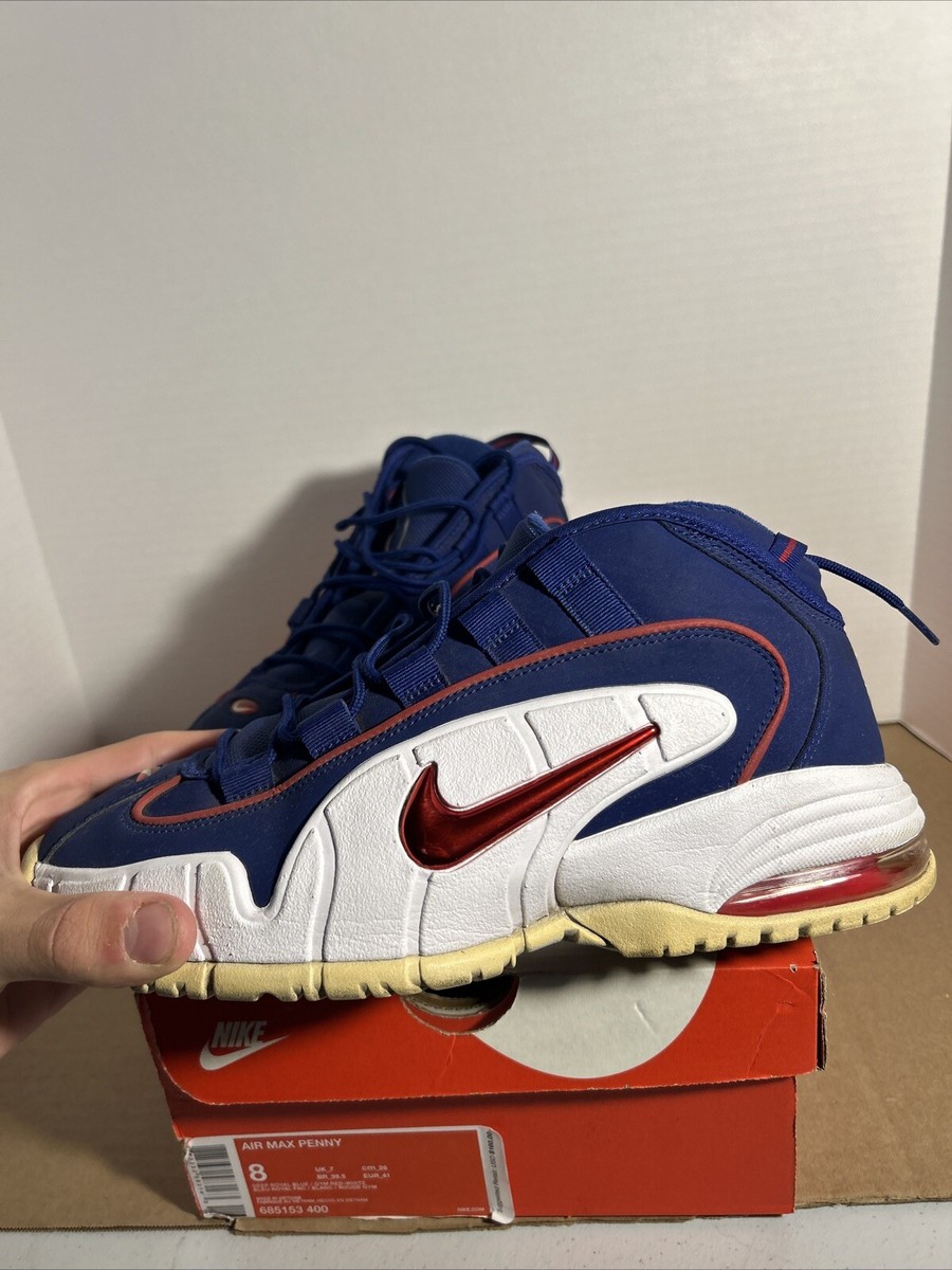 HiGH＆LOW Nike Air Max Penny 1 'Lil Penny' 685153-400 (SIZE 8) Mens-USA Red