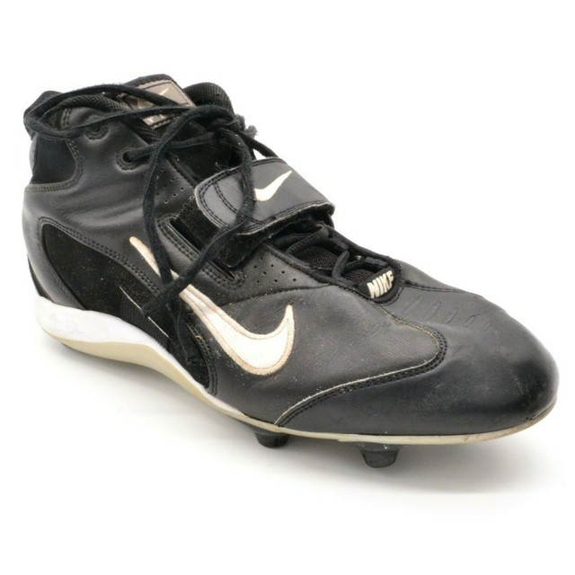 Nike Mens Football Cleats Size 11 Black Lace Up Hook & Loop Strap Pull On Tab | eBay