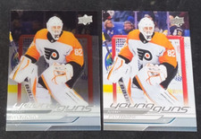 CLEAR CUT + BASE Young Guns 2024-25 (2 cards) Upper Deck Ivan Fedotov #220