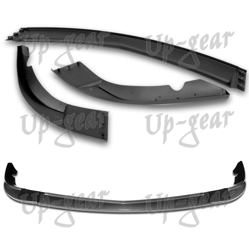 Parachoques delantero estilo carbono base ZR1 05-13 Chevy Corvette C6 labio alerón Foto 4 de 4