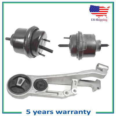 3PCS MOTOR & TRANS MOUNT FIT 2005-2007 Ford Freestyle, Five Hundred 3