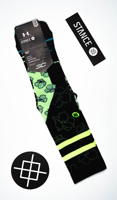 Stance x Under Armour x Steph Curry Golf Socks SC30 | Crew | M | NWT | 2020