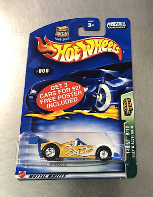 HOT WHEELS 2003 TREASURE HUNT RILEY & SCOTT MK III LIMITED EDITION