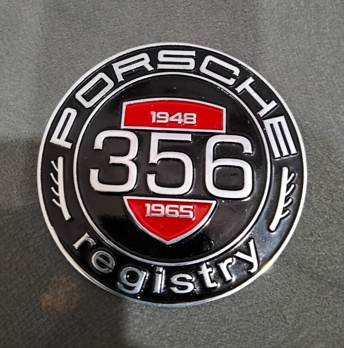 fit for PORSCHE BADGE VINTAGE EMBLEM 356/356A/356B/356C/356SC