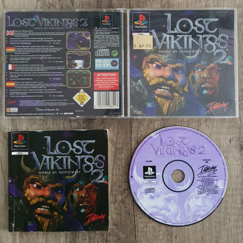 PS1 - Playstation ► Lost Vikings 2: Norse by Norsewest ◄ RARO | EN CAJA - Imagen 1 de 1