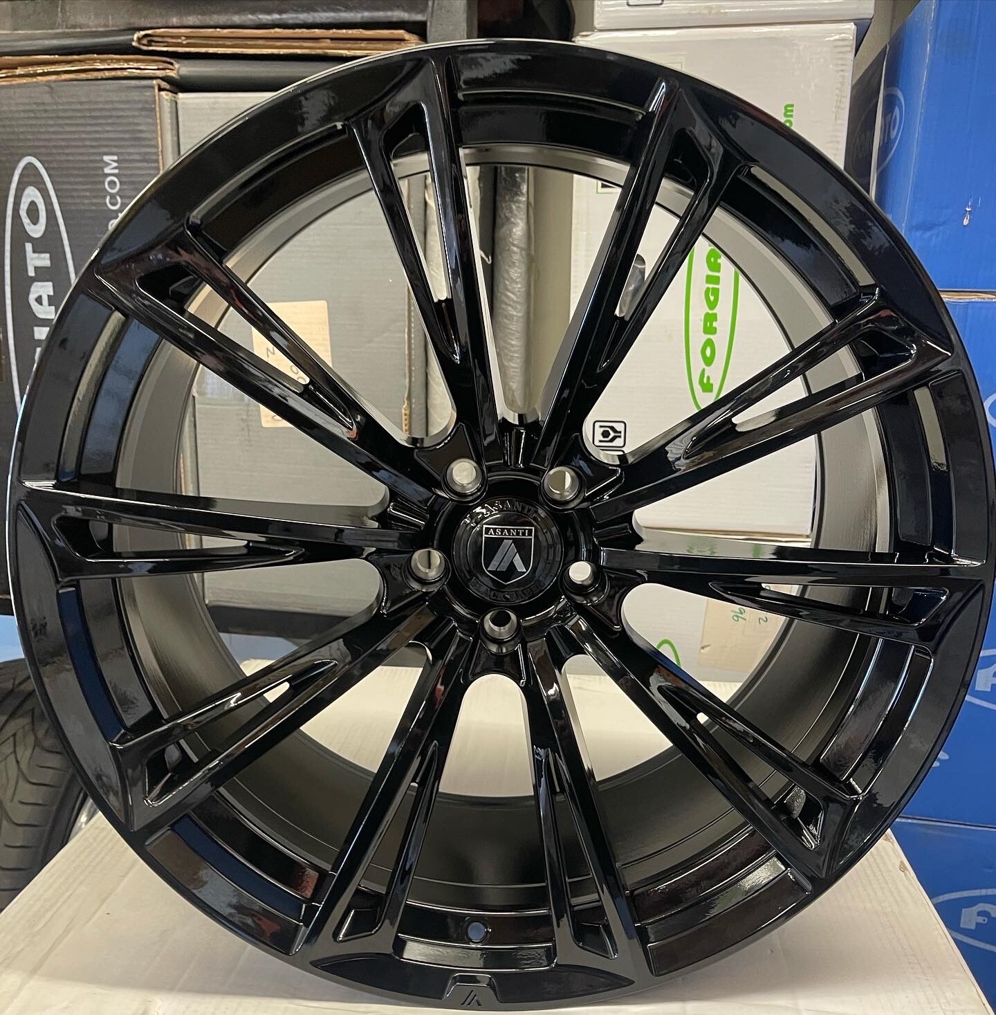 22x9-10.5 ASANTI ABL-30 BMW MERCEDES BENZ S550 AUDI ROLLS BENTLEY PACKAGE DEAL!