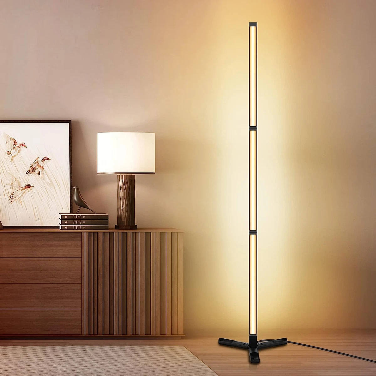 Floor Lamp Mood Light Standing Corner Lamp Reading Light for Living Room B