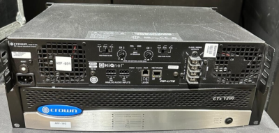 Crown CTS 1200 2 W/ IQ-PIP-LITE CARD Channel Power Amp (One)THS | eBay