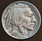 1930 S Buffalo Nickel VERY FINE