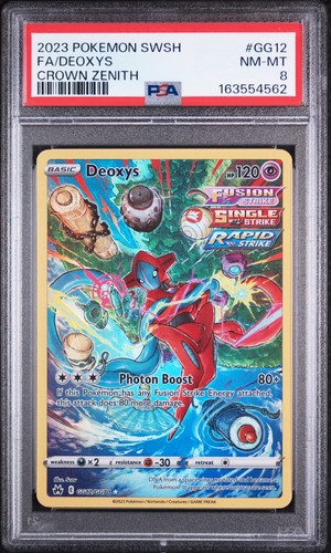 Deoxys graded PSA 8 for sale on eBay
