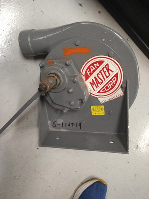 Hand Crank Forge Blower Fan Master Manual  Blacksmith Coal Forge Firepot USA NIB