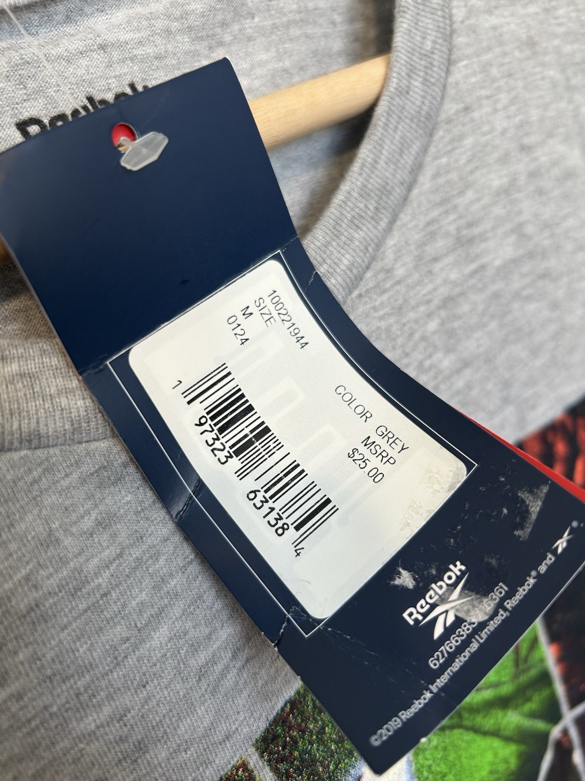 Reebok Men's Short Sleeve T-Shirt thumbnail 2