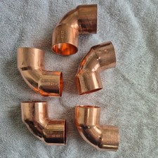Image of 28mm End Feed Elbow - Bag of 5 