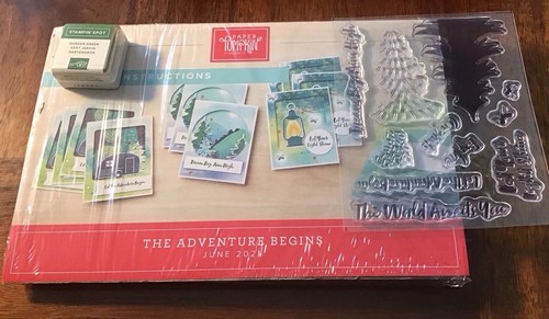 Paper Pumpkin THE ADVENTURE BEGINS 9 Tri-Fold Cards 3/4 Kit