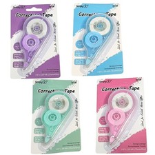 Correction Tape 1/5" x 39.4ft   White, Dry Application: 1 Pack