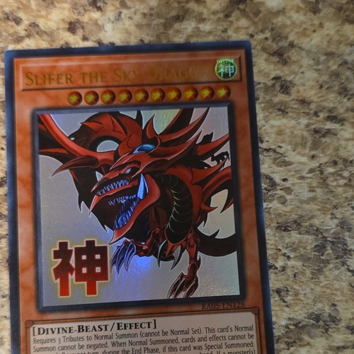 Konami Yu-Gi-Oh! Slifer the Sky Dragon RA05-EN128 Ultra Rare Holo