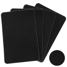4Pcs Enhanced Cuttable Rubber Grip Tape Ultra-Thin Strong Adhesive Non-Slip Shee