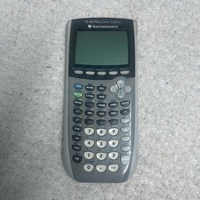 Texas Instruments TI-84 Plus Silver Edition Graphing Calculator WORKS NO COVER