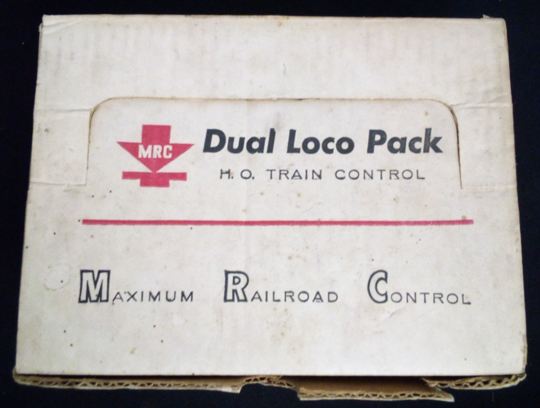VTG MRC DUAL LOCO PACK HO TRAIN CONTROL TRANSFORMER MODEL RAILROAD WORKING