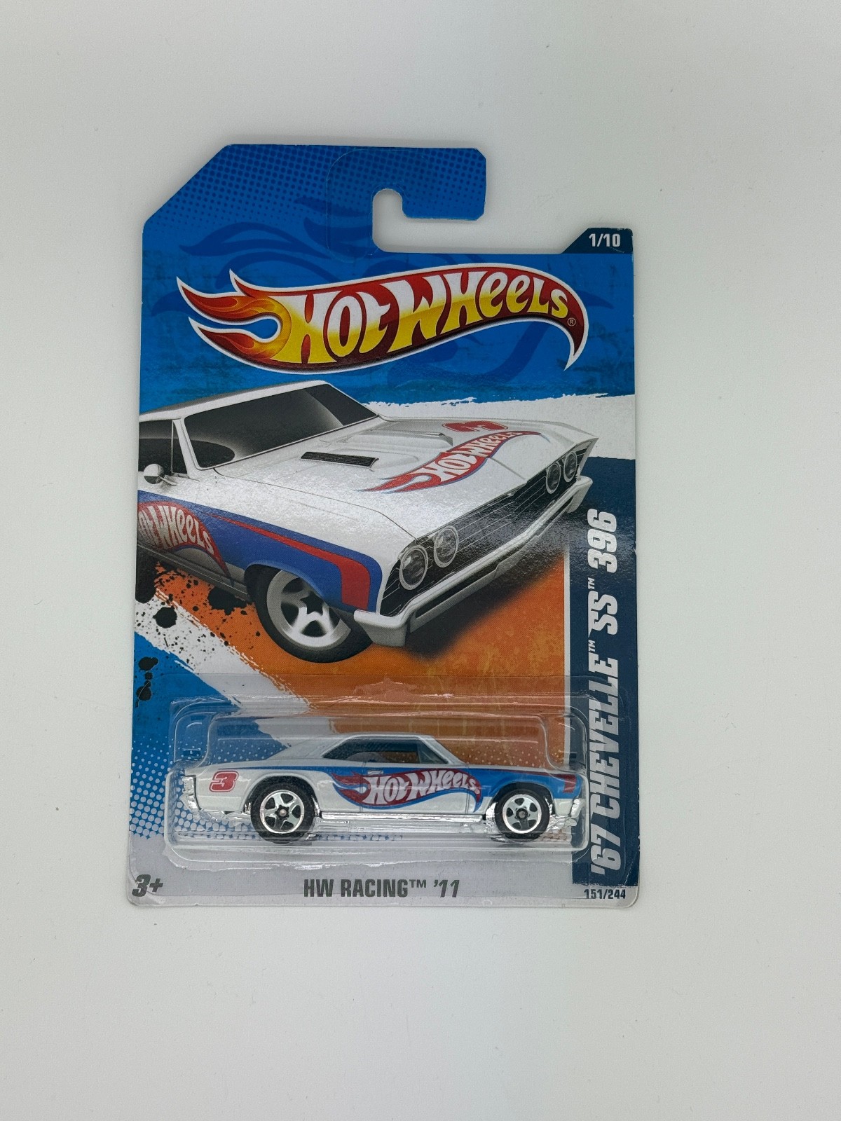 2011 Hot Wheels ’67 Chevelle SS 396 – HW Racing 151/244