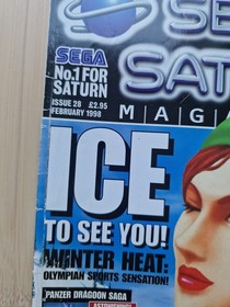 Official Sega Saturn Magazine Issue 28 February 1998 | Good Condition