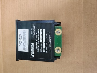 Omega Model 115-J-C Thermocouple Thermometer, #121D85*CO