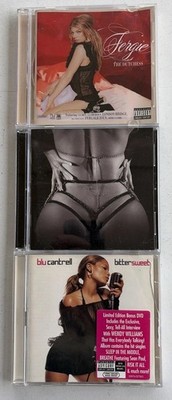 Hip Hop / Rap CD Lot of 3 - Fergie, Blu Cantrell, Beyoncé Explicit Content