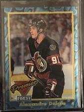 1994 Topps Premier Finest Alexandre Daigle Rookie RC Card nm. rookie card picture