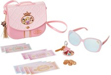 Disney Princess Style Collection World Traveler Purse Set Bag with Strap,