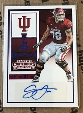JASON SPRIGGS 2016 PANINI CONTENDERS DRAFT ROOKIE (AUTO, RC) Indiana Hoosiers!