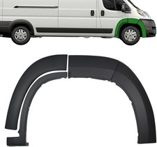 Front Right Top Wheel Opening Fender Flare Molding Trim Kit Dark Gray for Ram