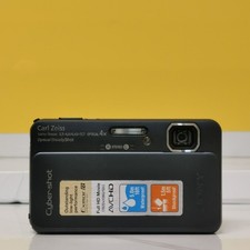Sony DSC-TX10 Black 16.2MP Cyber-shot Camera - Waterproof Travel Good Condition