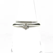 TIFFANY&Co. diamond design ring Platinum ring Ring Pt950 diamond Women