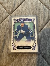 2018-19 ARTIFACTS EMERALD ANDREAS JOHNSSON ROOKIE 11/20