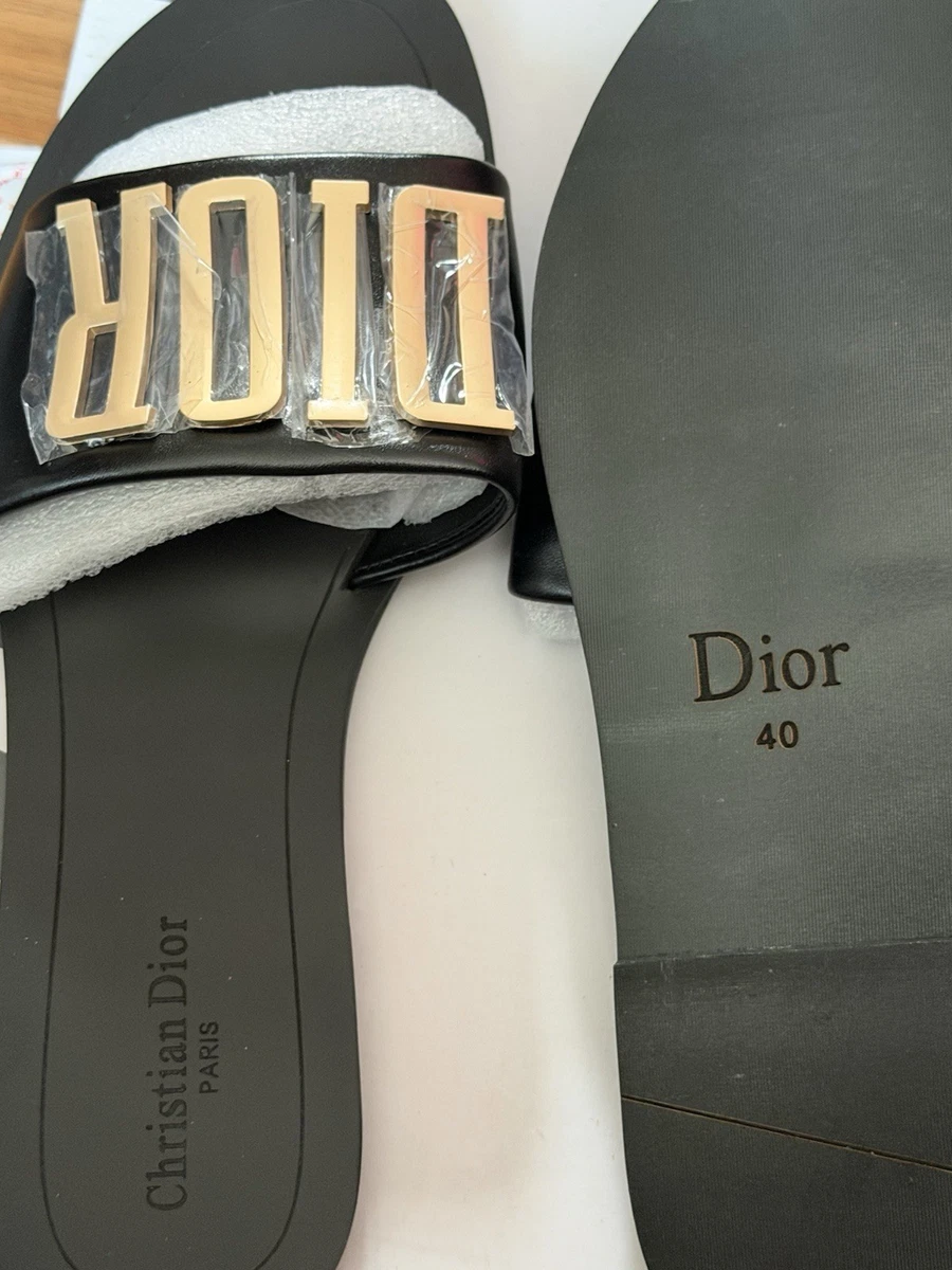 Dior Gold Sandals for Women for sale | eBay