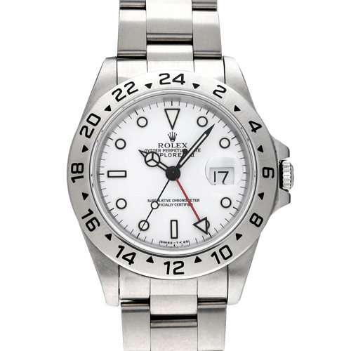 ROLEX Explorer Ii 16570 White Case Size 40 x 40 mm Men's Used Watch #512126