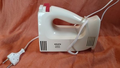 Krups 3Mix 4000 722 Handrührgerät Handmixer ohne Knethaken Rührgerät Heckantrieb